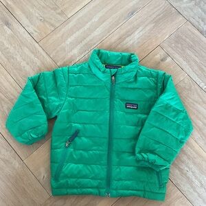 Patagonia Reversible Green Puffer Jacket